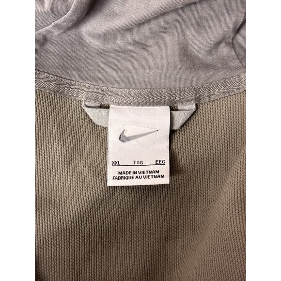 Nike Hoodie XXL Mens Kansas State Wildcats Gray Pullover Sweatshirt 1/2 Zip - Picture 7 of 8